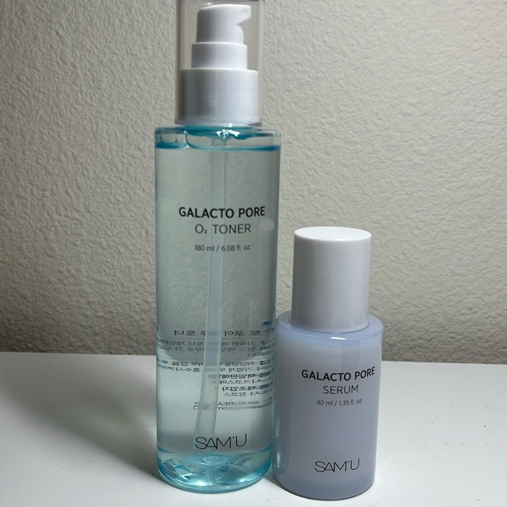 SAM’U Galacto Pore Toner + Galacto Pore Serum set